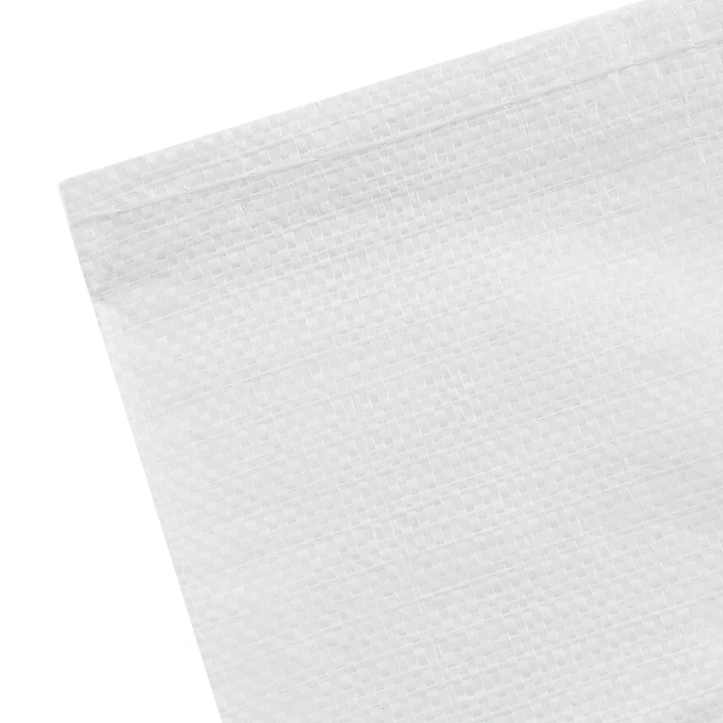 Sacchi Intrecciati 50 pcs Bianco 60 x 110 cm PP 42032364