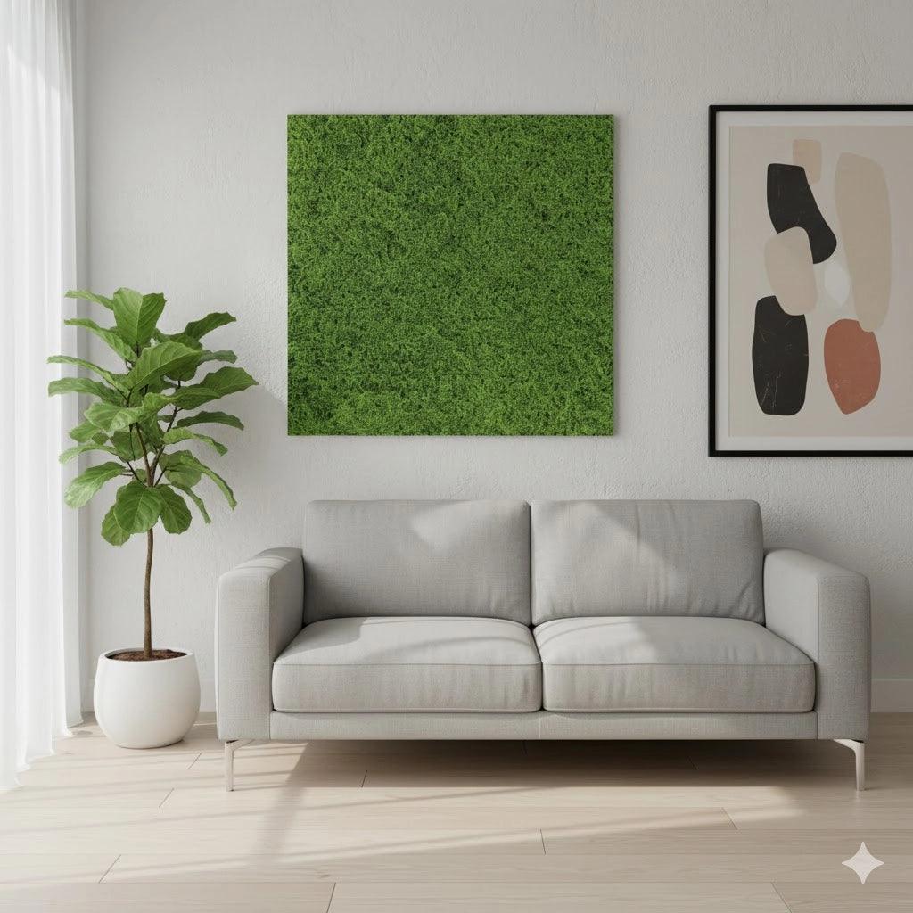 SIEPE ARTIFICIALE A PANNELLO QUADRATO 'GREEN' mt 1 x 1  - LIF