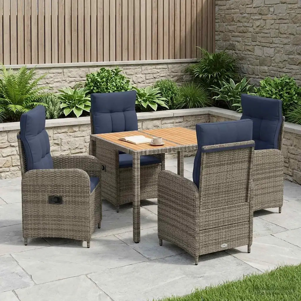 Set da pranzo per esterni 5 pz 3422287
