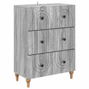 Mobile con Cassetti Grigio Sonoma 66 x 34,5 x 90 cm 894151