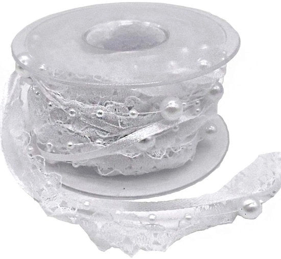 Decorazione con Fili di Perle - 5.5 Yard (16.4ft) - Lint Decorativo