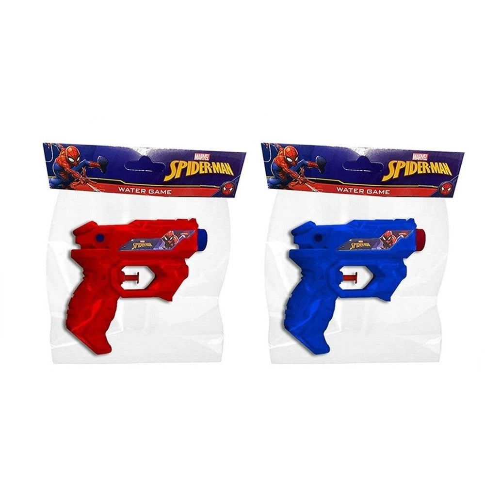 Trade Shop - Pistola Ad Acqua Giocattolo Spider-man Per Bambini Serbatoio 100ml 2 Colori 218380 -