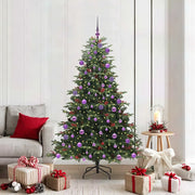 Albero di Natale artificiale con 300 LED Verde 180 cm