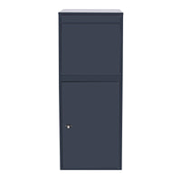 Cassetta postale per pacchi grigia 41x38x102 cm Portapacchi Cassetta della posta
