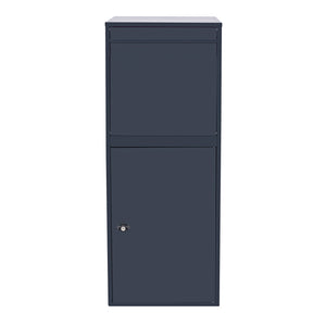 Cassetta postale per pacchi grigia 41x38x102 cm Portapacchi Cassetta della posta