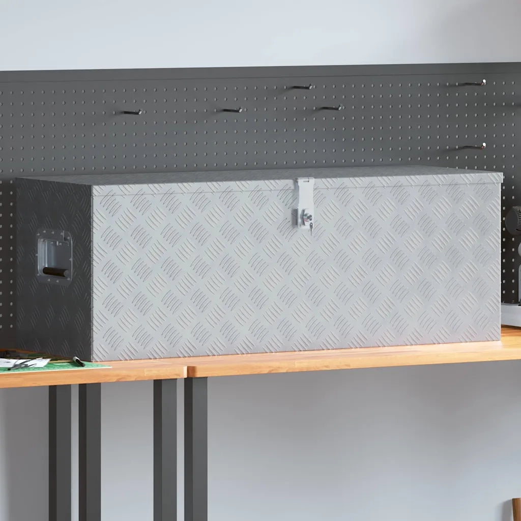Cassetta in Alluminio 110,5x38,5x40cm Argento CFW6990038