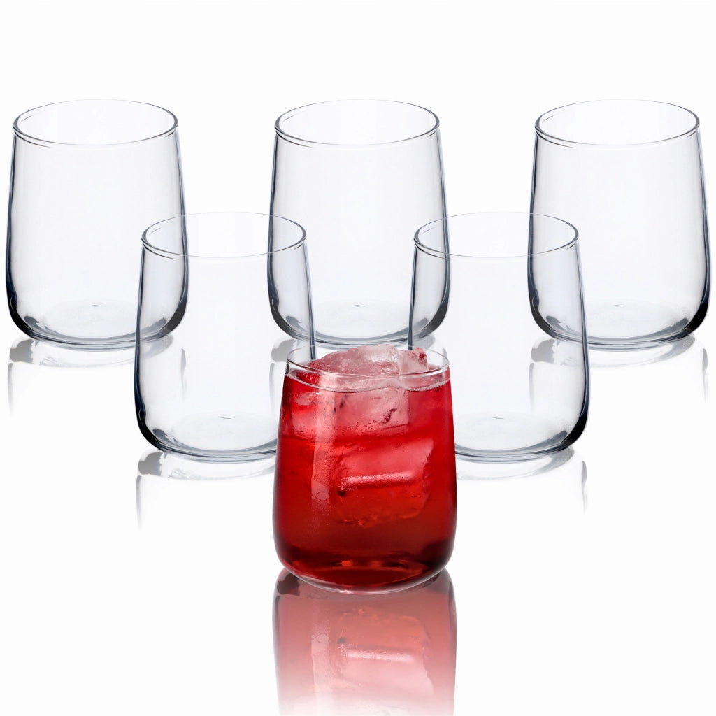 Set di 6 bicchieri da whisky KADAX Literatka da 330 ml