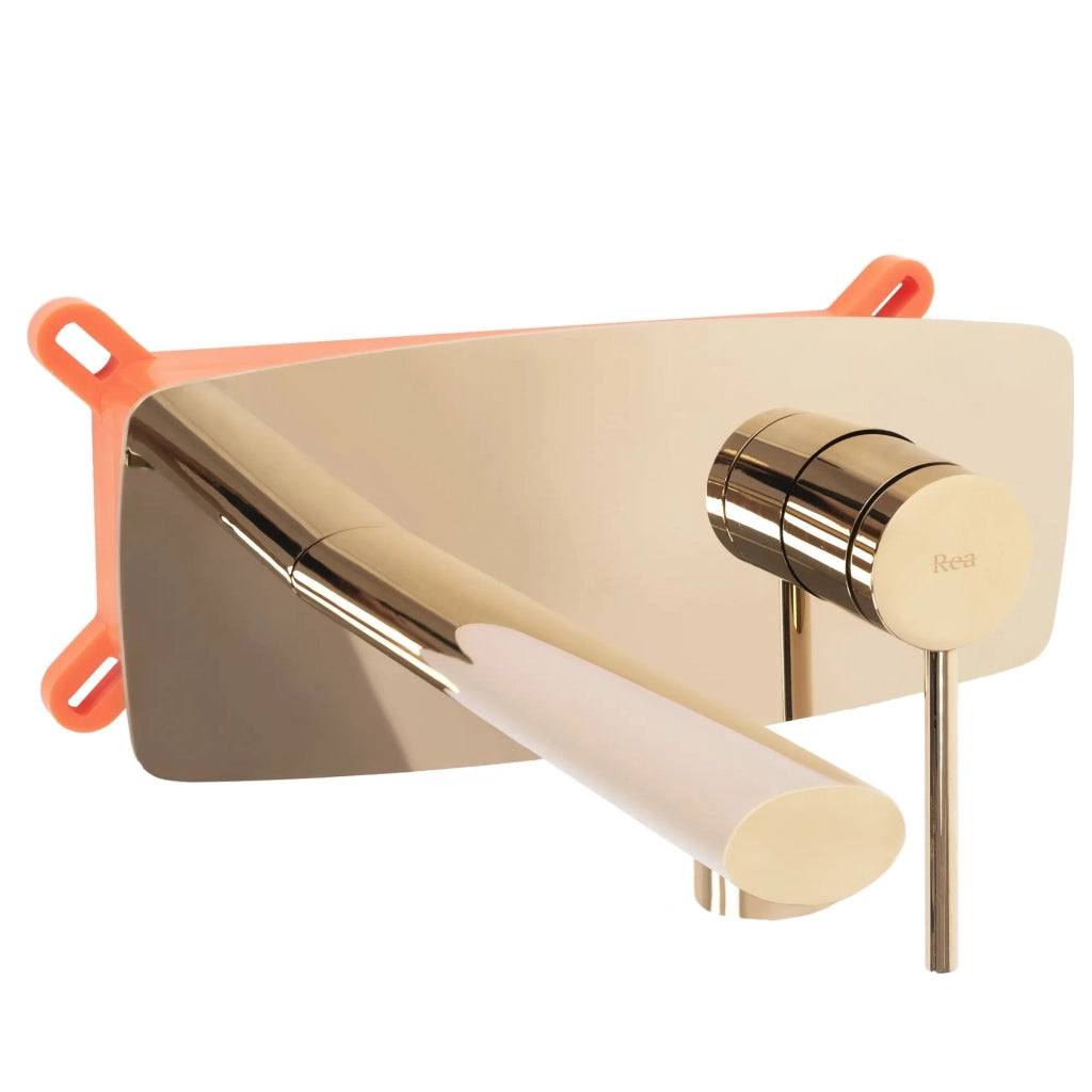 Rubinetto Da Parete Rea Oval Gold