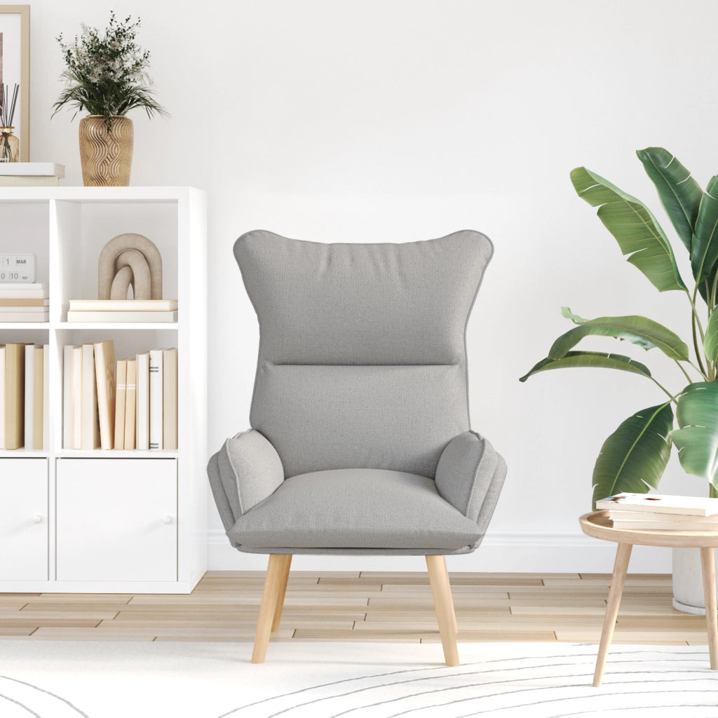 Poltrona Relax Cloud Grigio Tessuto