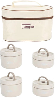 Contenitore isolato per picnic - impermeabile - 1 pezzo - beige - acciaio inossidabile
