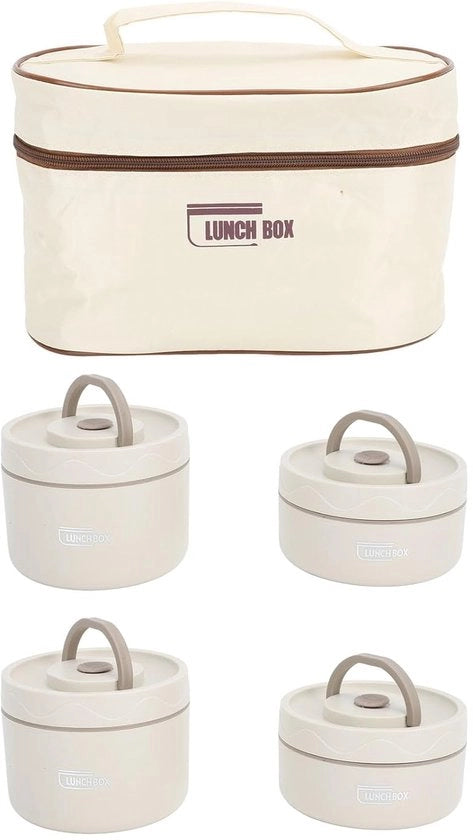Contenitore isolato per picnic - impermeabile - 1 pezzo - beige - acciaio inossidabile