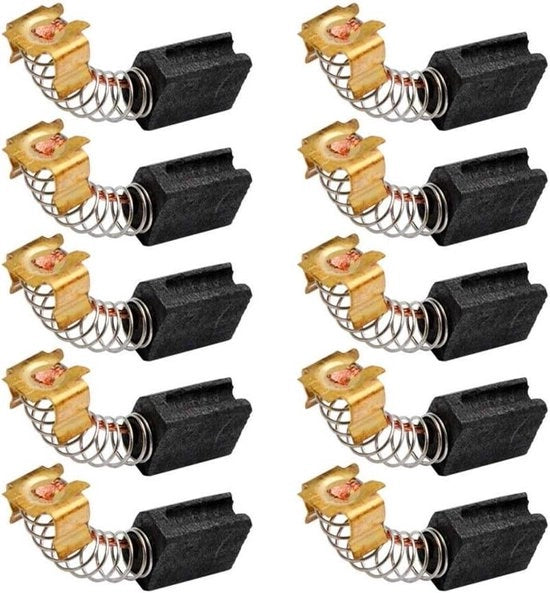 Set di Spazzole per Motor Verricciatore per Serratura Elettrica (10 pezzi - Modello No.CB419)
