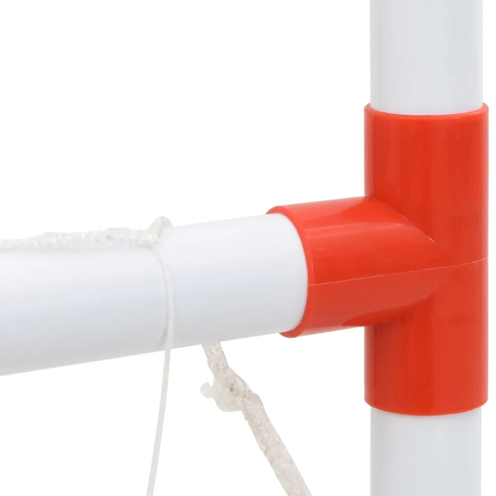 vidaXL Set da Calcio e Basket per Bambini con Palloni 98x50x70 cm