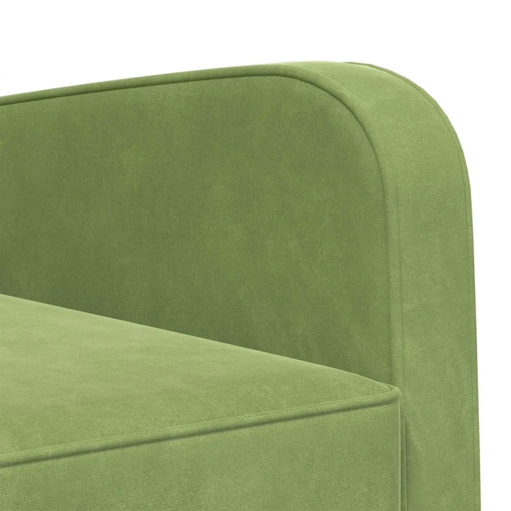 Poltrona Verde chiaro Velluto 42043415