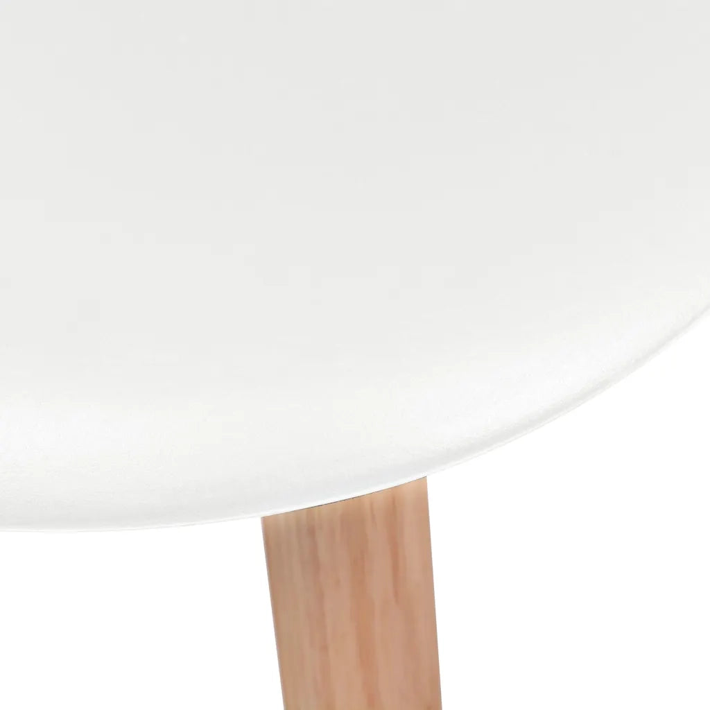 Sedie da Pranzo 6 pz Bianche in Plastica cod mxl 25460