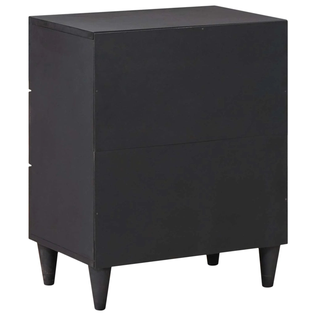 Comodino | Armadio da Notte | Mobiletto da notte Multicolore 50 x 33 x 60 cm Legno di mango massello