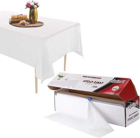 Telaio da tavolo da imballaggio - 137 x 274 cm - plastica - impermeabile - lavabile - giardino - buffet - festa - matrimonio - campeggio