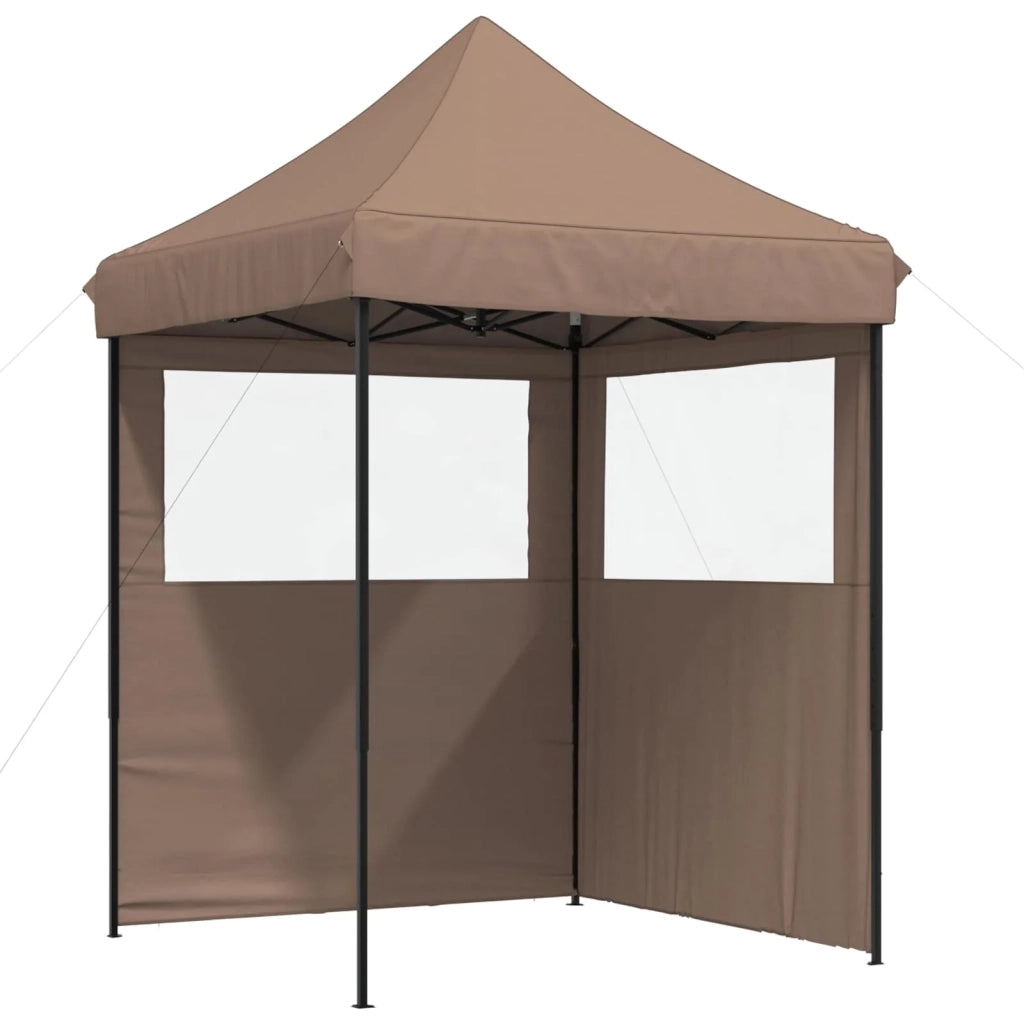 Tenda Party Marrone 200 x 200 x 306 cm Tessuto Oxford 42023526
