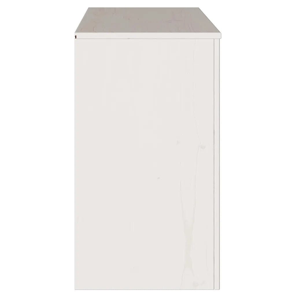 Credenza con cassetto Drammen Bianco 114 x 43 x 75,5 cm 42003039