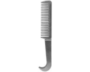 Strumento di cura per cavalli - Lega di alluminio - 16,3 cm - Kam per la cura del pelo - Rimuove i nodi di sottopelo - Adatto a tutte le razze