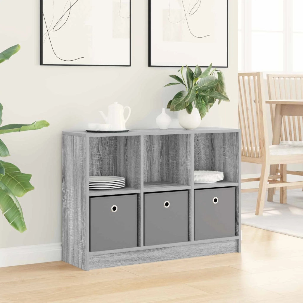 Credenza con cassetto Grigio Sonoma 88,5 x 27,5 x 63,5 cm