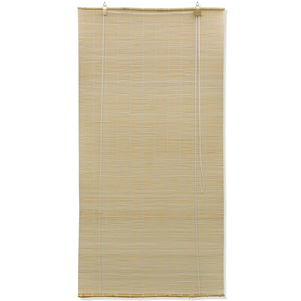 Tenda Avvolgibile in Bambù 140x220 cm Naturale 245819