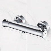 Doucheset con Termostato con Protezione di Sicurezza - Doccia - Doccia a Bicchiere - Tubo di Doccia - Regolazione di Temperatura Adattabile - Acciaio Inossidabile