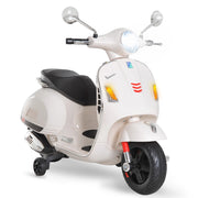 Scooter Elettrico Vespa per Bambini ¨C zephmum ¨C Bianco 102x51x76 cm