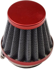 Filtro d'aria sostituibile - 44mm - Duraturo - Rosso - Adatto per scooter e dirt bike - 200cc 250cc