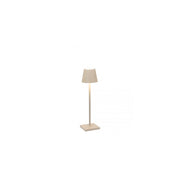 Lampada a led da tavolo Poldina Pro Micro Sabbia ricaricabile e dimmerabile con batteria fino a 12 ore