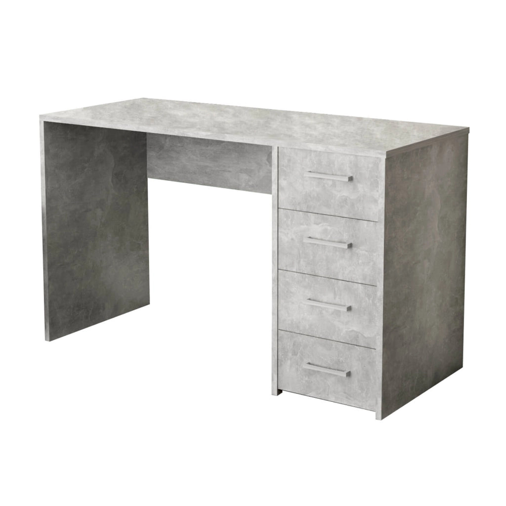 Scrivania Moderna con cassetto in Legno Composito cm 120x70x50 - NIKOLAS