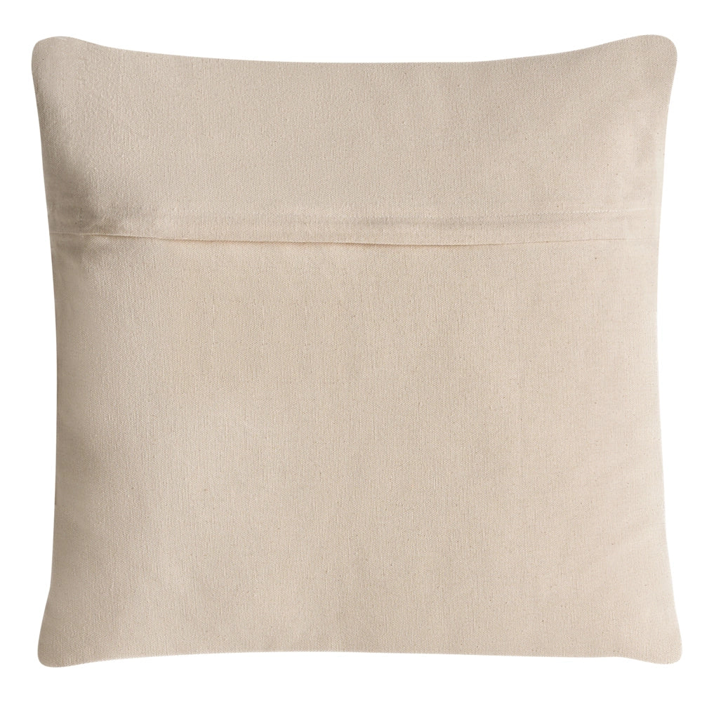 Set di 3 cuscini decorativi in tessuto di cotone beige e nero con motivo astratto 45 x 45 cm Cuscino decorativo