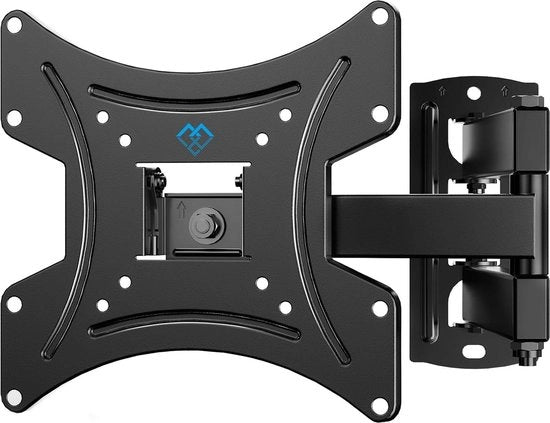 Supporto per TV regolabile e inclinabile per schermi da 13 a 42 pollici - Beugel robusto fino a 35 kg - Massimo VESA 200x200 mm - Livellatore e cavi inclusi