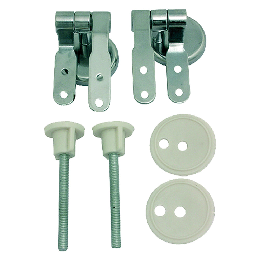 CERNIERA PER FISSAGGIO SEDILE WC 2 pz  - Blister Koncreto
