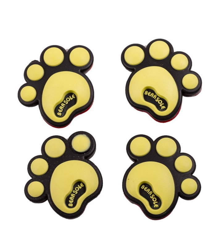 Adesivo 3d Decorazione Decalcomanie Per Auto Sticker 4 Pz Zampe Cane Cucciolo         