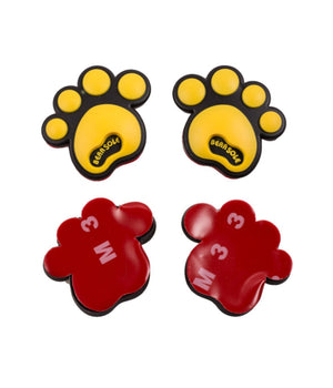 Adesivo 3d Decorazione Decalcomanie Per Auto Sticker 4 Pz Zampe Cane Cucciolo         