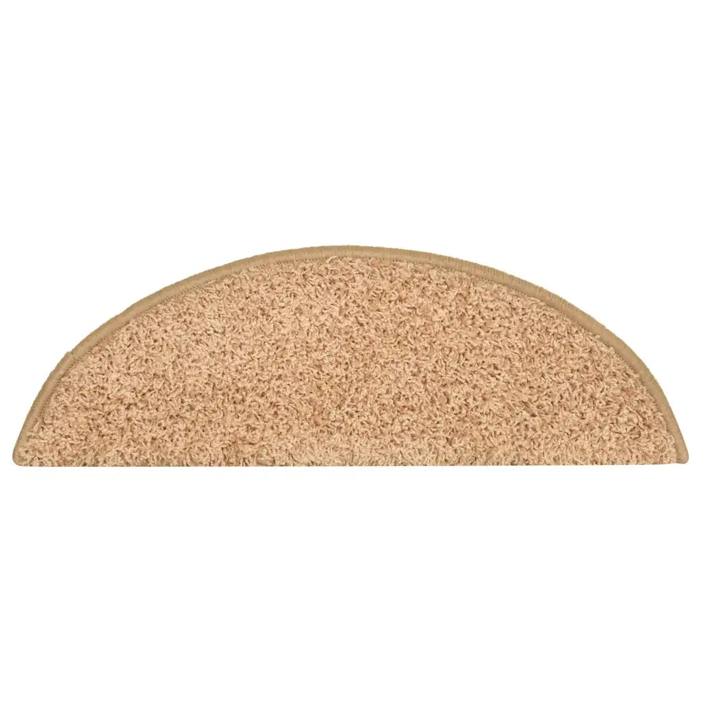 Tappetini per scale 30 pz 56x17x3 cm Oro Semicircolari 3365808