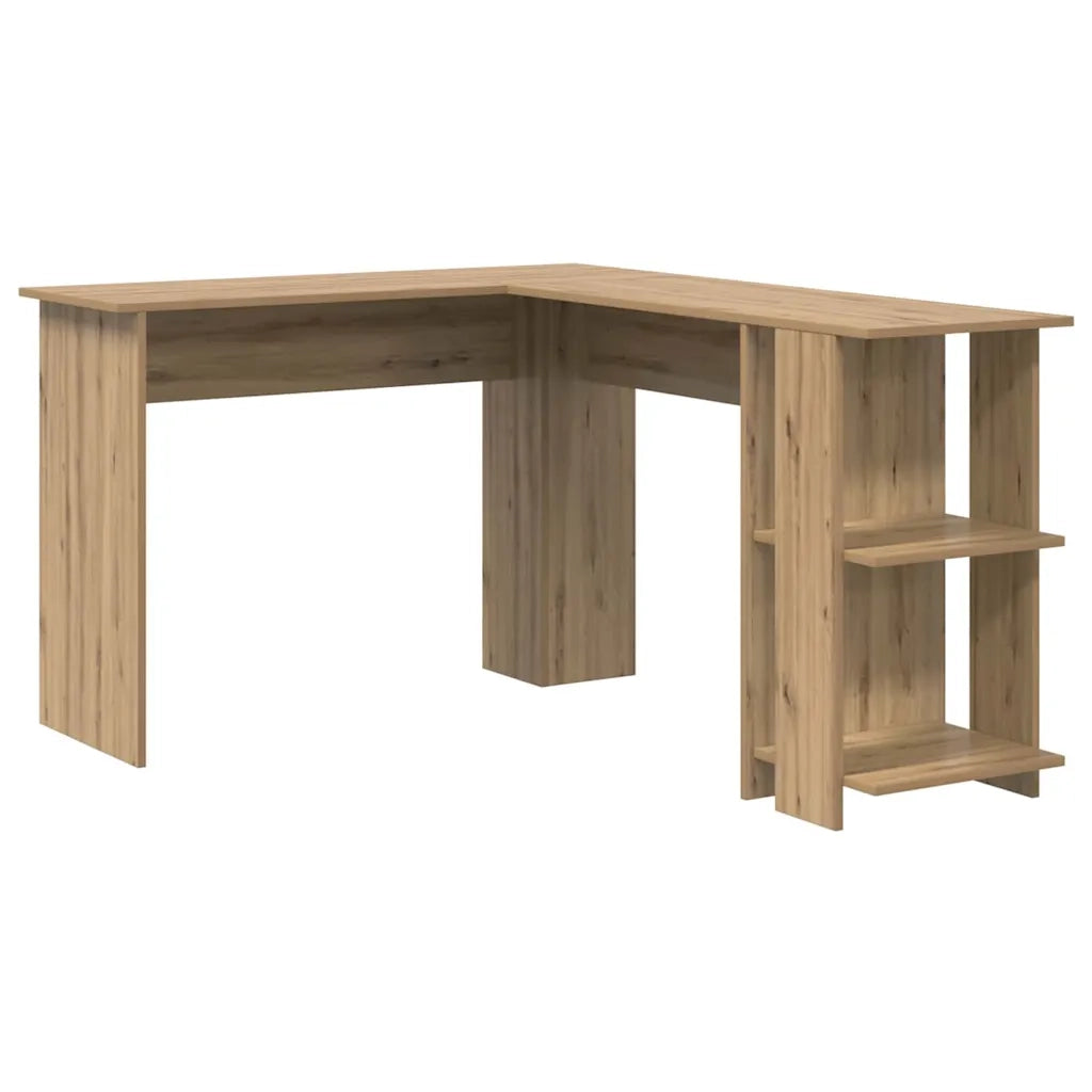 Scrivania ad angolo Rovere artigianale Legno ingegnerizzato 869561