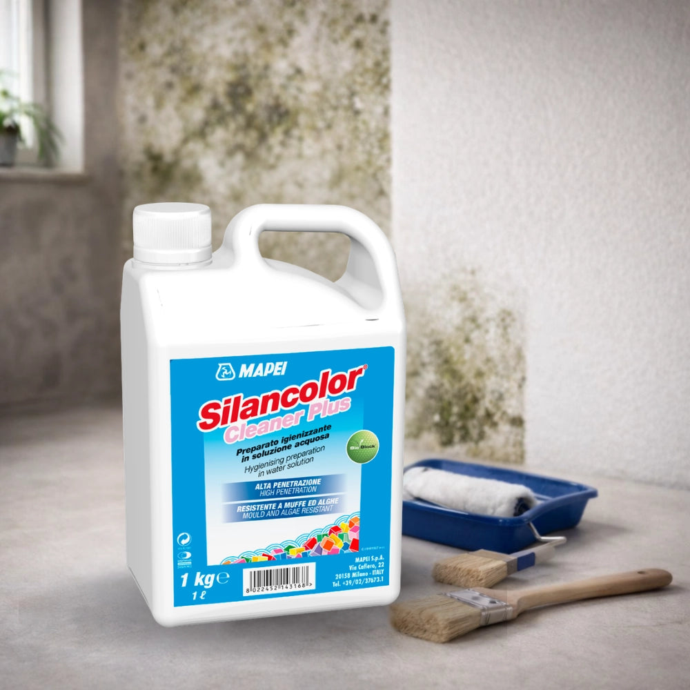Mapei silancolor cleaner plus trattamento antimuffa per superfici 1 kg