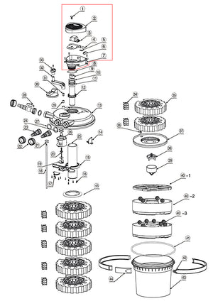 pezzo di ricambio Filtro laghetti CPF-15000 Unità di connessione UV