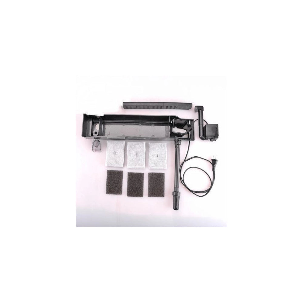 Trade Shop - Pompa Filtro Esterno Per Acquario 7w 500l/h Professionale Pesci Tartarughe Gd400 -