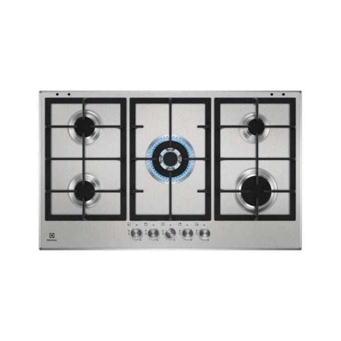 Electrolux KGS9536SX Acciaio inossidabile Da incasso 90 cm Gas 5 Fornello(i)