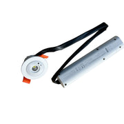 Lampada di emergenza a led faretto rotondo da incasso per contro soffittature 3w