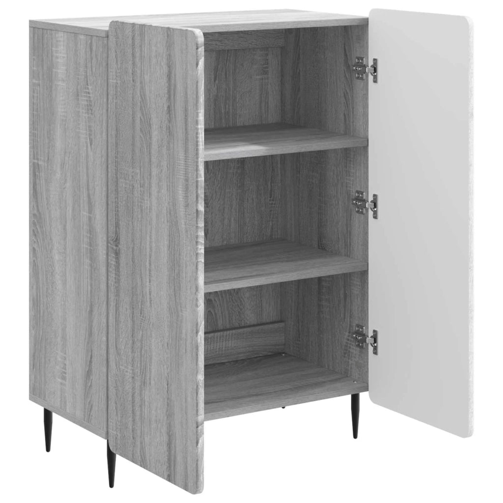 Credenza Grigio Sonoma 66 x 34,5 x 92 cm Legno ingegnerizzato