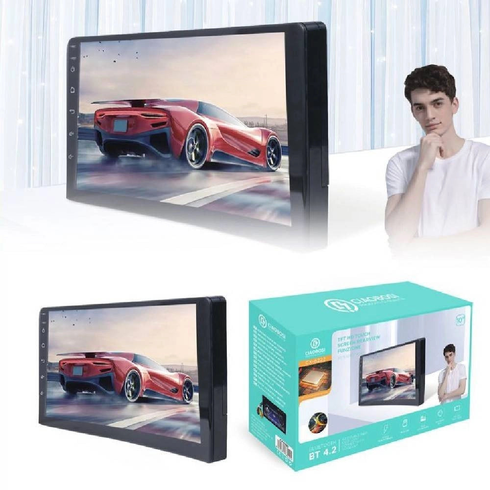 Trade Shop - Autoradio Con Monitor Schermo Touch Tft 10″ Hd Lettore Sistema Android Cx-8222 -