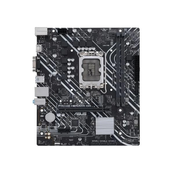 Asus prime h610m-k d4 intel h610 lga 1700 micro atx - 90MB1A10-M0EAY0