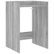 Mobiletto per lavatrice Grigio Sonoma 67,5 x 62 x 97 cm CFW3389282