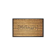 Zerbino Brixo Cocorub Welcome 40x80 cm – Fibra di Cocco, Supporto in Gomma, Design Welcome