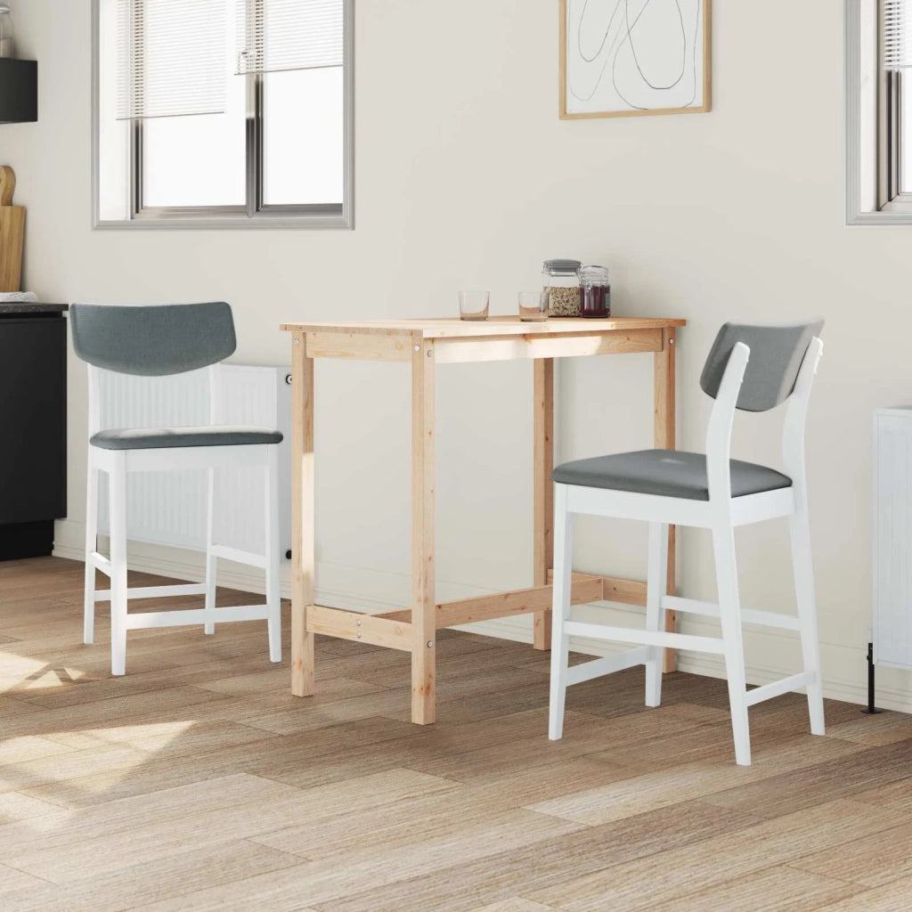 Sedie da pranzo 2 pcs Bianco 48 x 49 x 95 cm