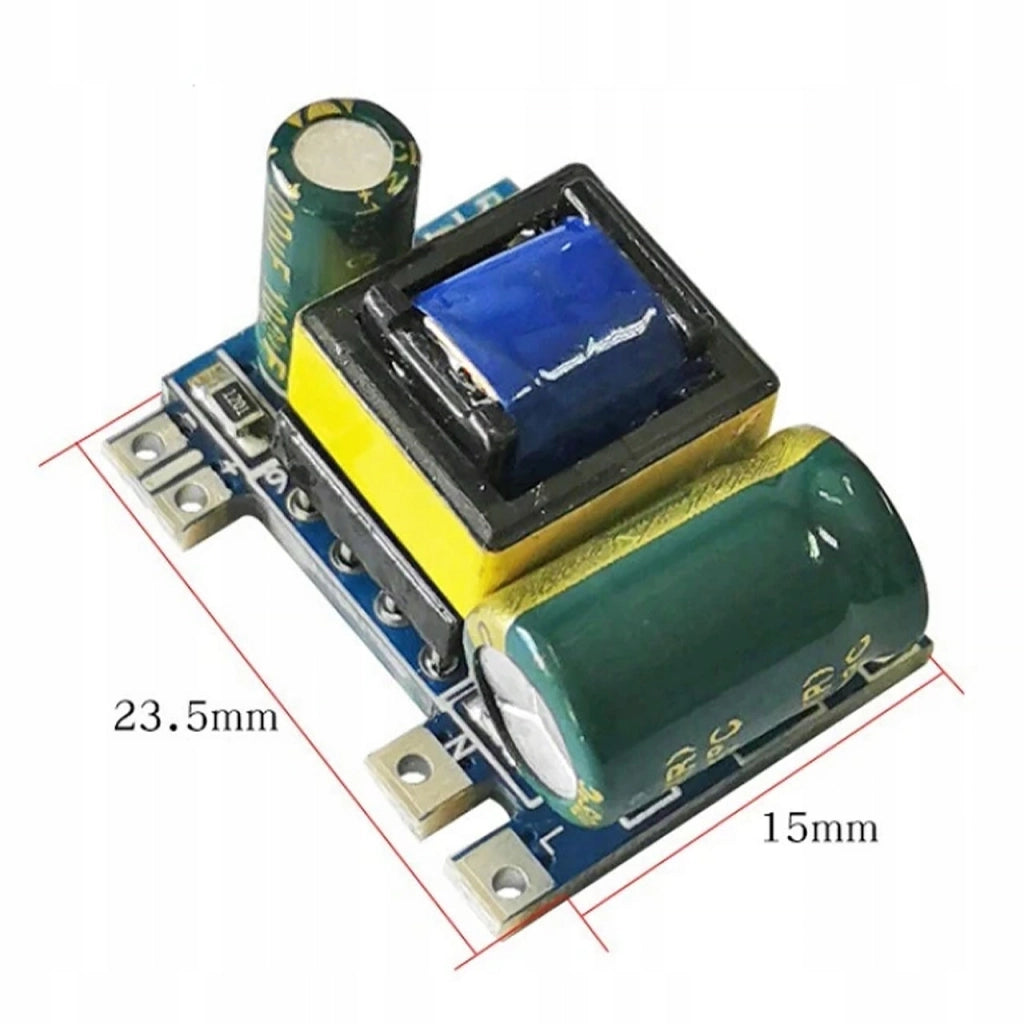 Modulo Alimentatore 12V 300mA (3.5W) – Alta Qualità e Stabilità | Dimensioni Compatte 23,5x15 mm